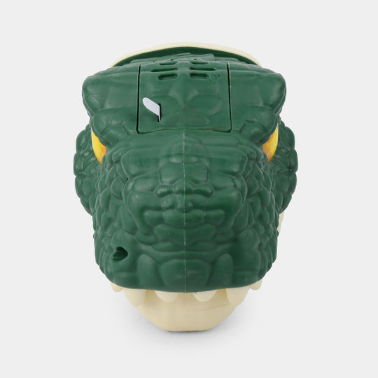 Hand Puppets Interactive Dinosaur Toy with Light Effects