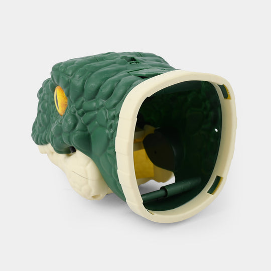 Hand Puppets Interactive Dinosaur Toy with Light Effects