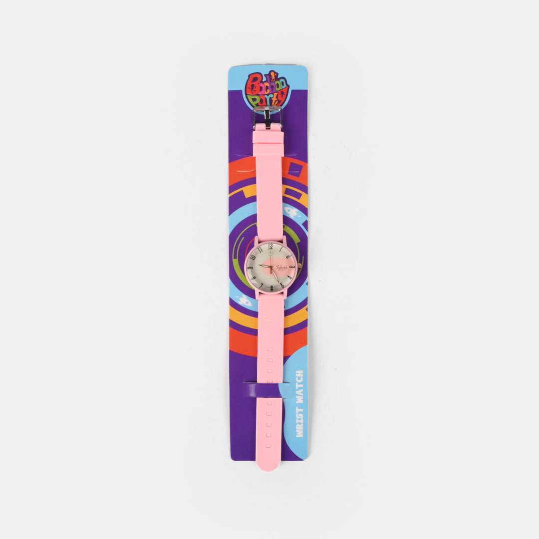 Girls Elegant Analog Wristwatch