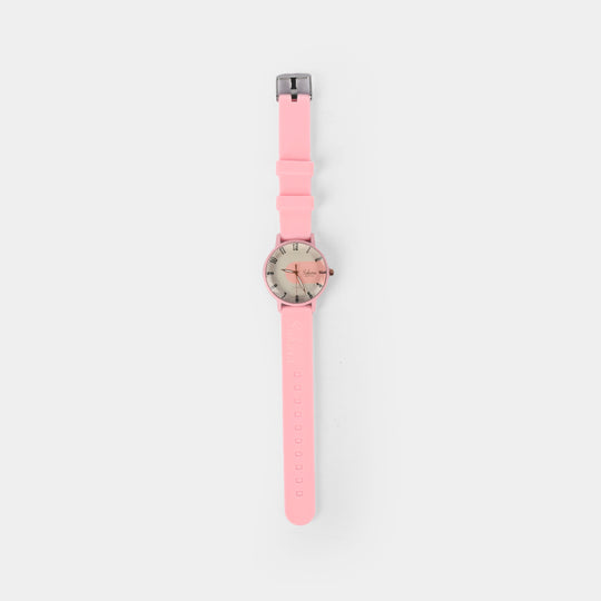 Girls Elegant Analog Wristwatch