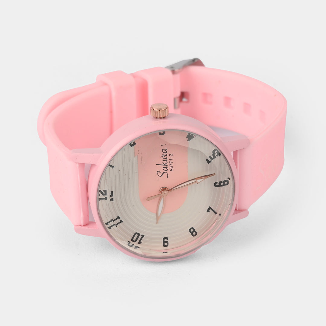 Girls Elegant Analog Wristwatch