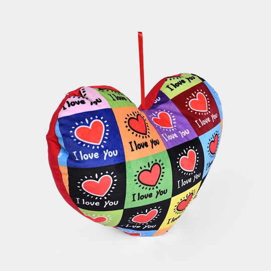 Soft Beans Heart Pillow