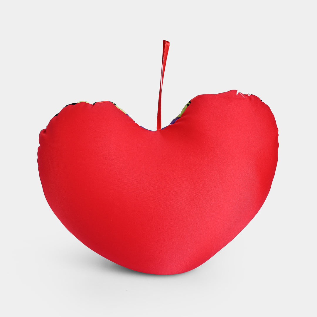 Soft Beans Heart Pillow