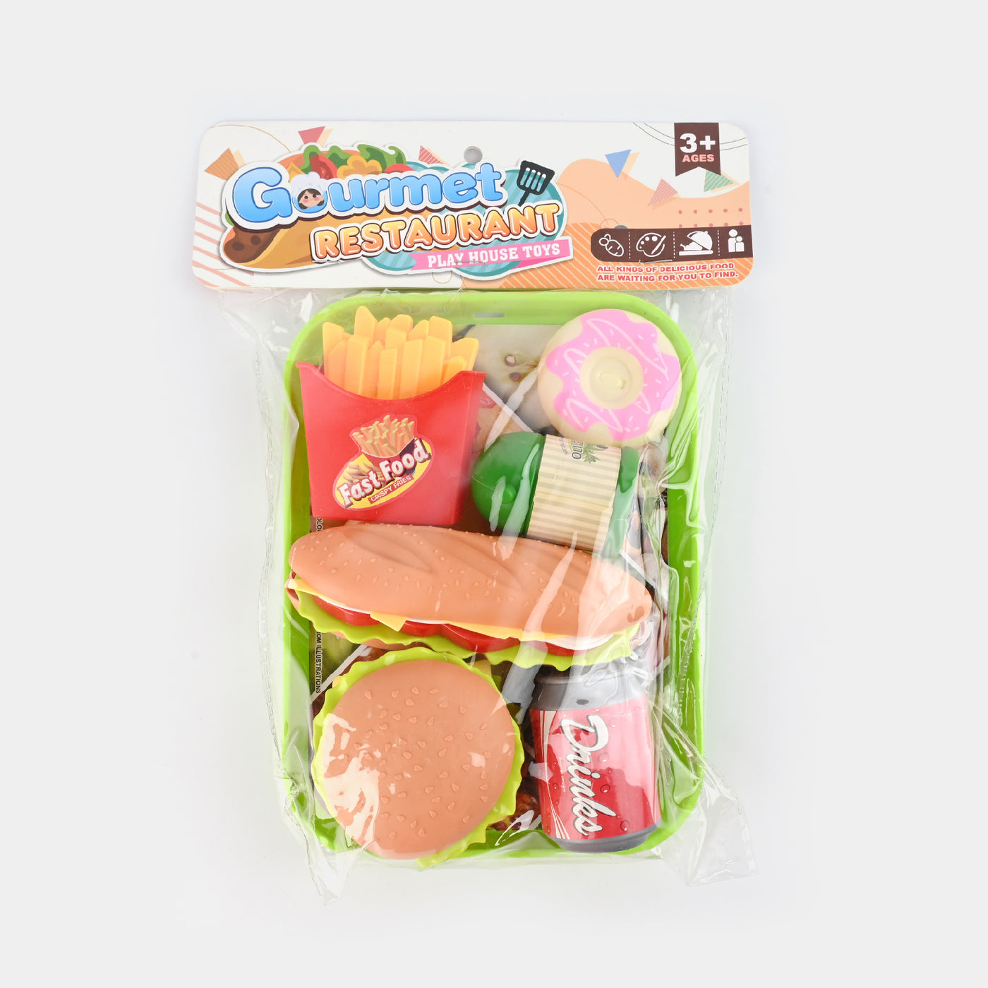 Restaurant Food Play Set For Kids