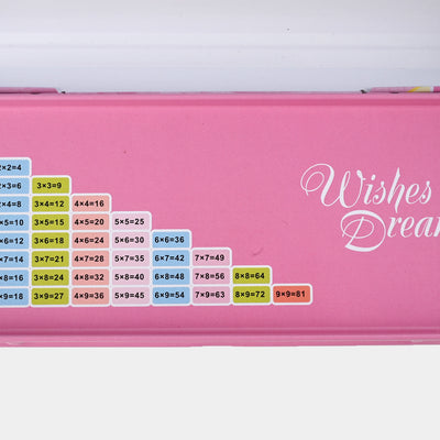 Stationary Pencil Box Metal For Kids