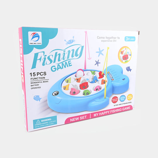 Electric Fun Musical Fishing Game For Kids