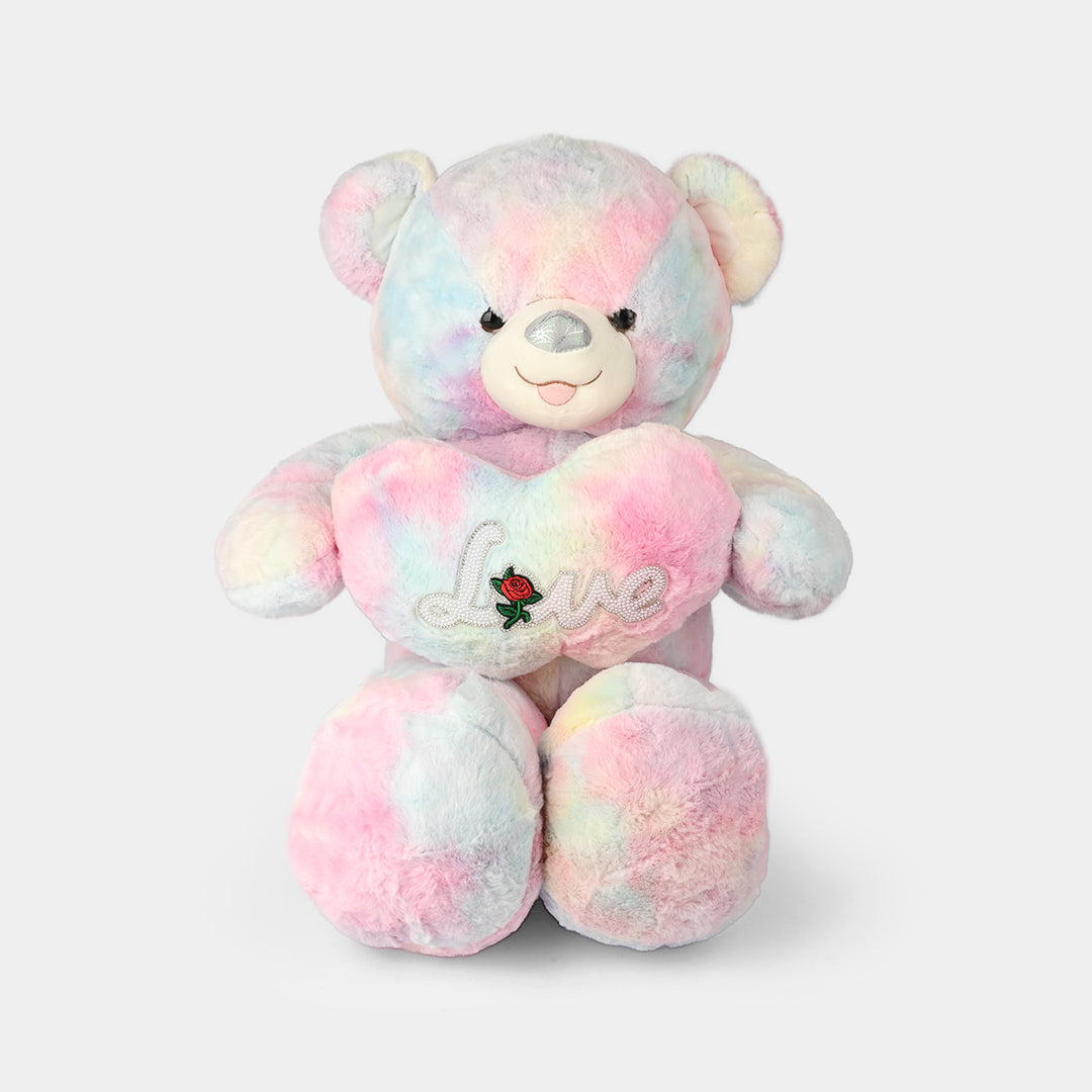 Bear Rainbow Heart – 80cm Jumbo Plush Toy