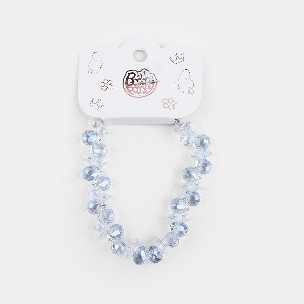 Fancy Bead Charm Bracelet