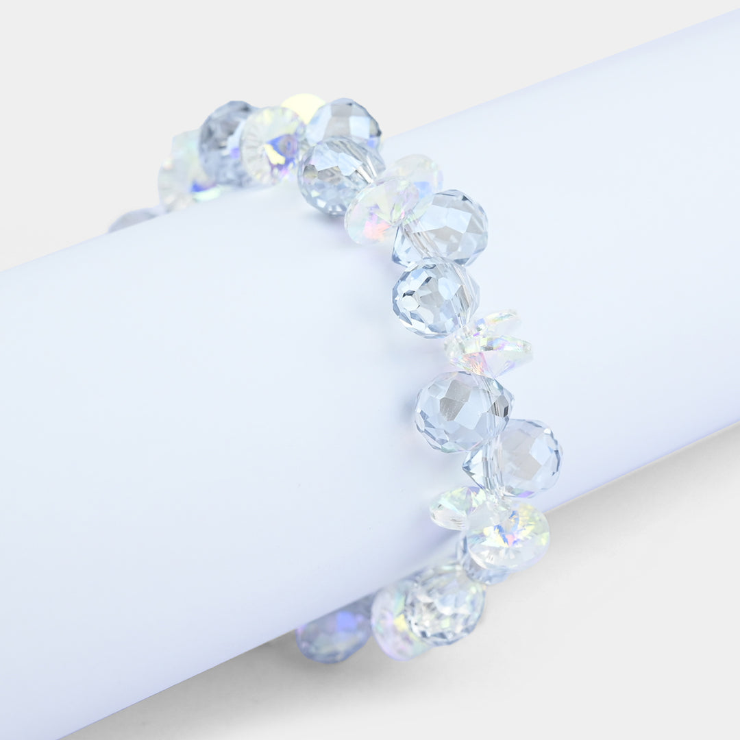Fancy Bead Charm Bracelet
