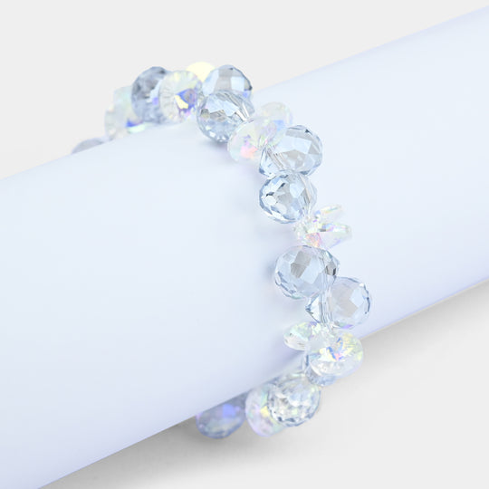 Fancy Bead Charm Bracelet