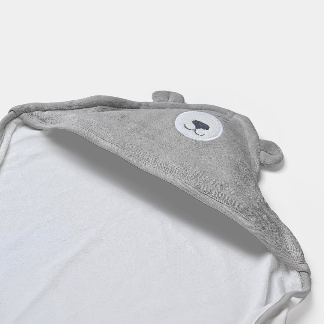 Baby Hooded Towel | GREY