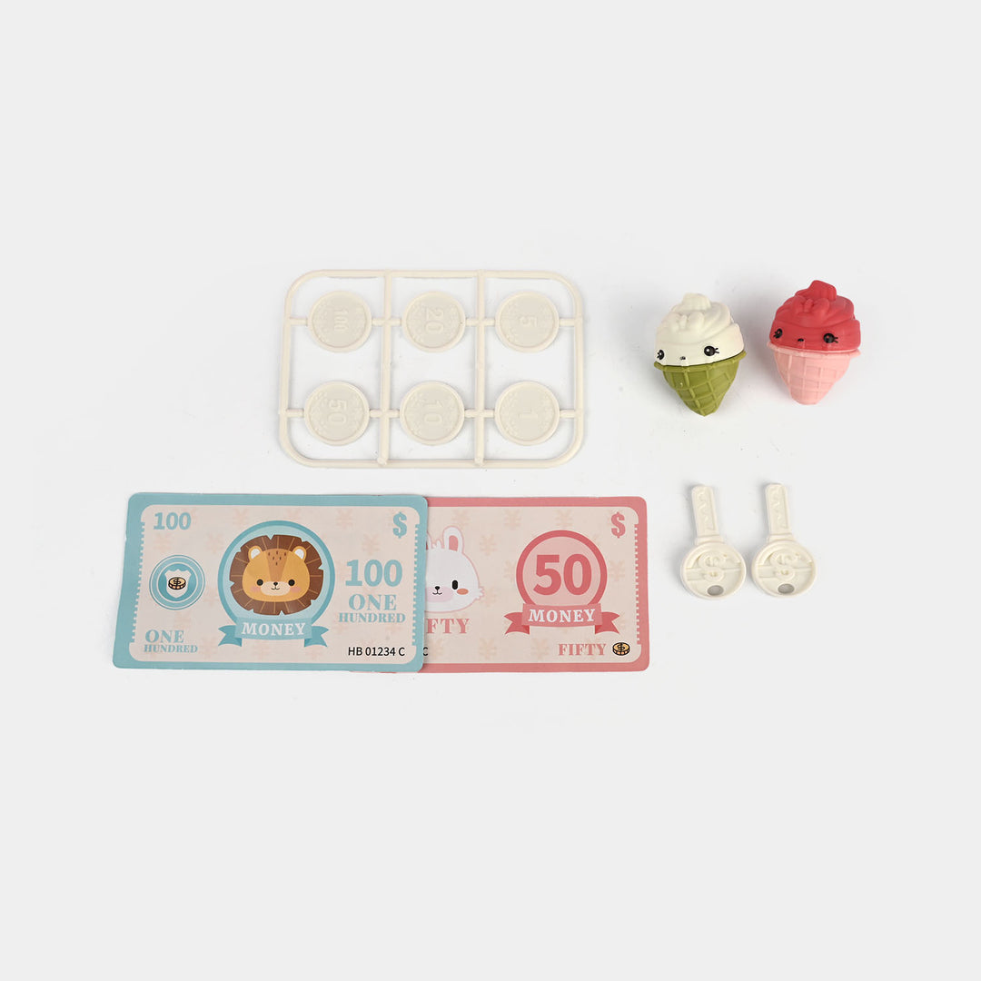 Toy Cash Register Play Set For Kids