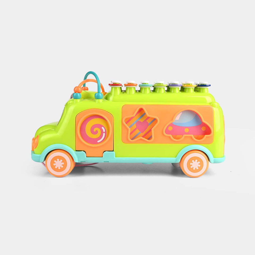 Educational Musical Bus Xylophone Toy