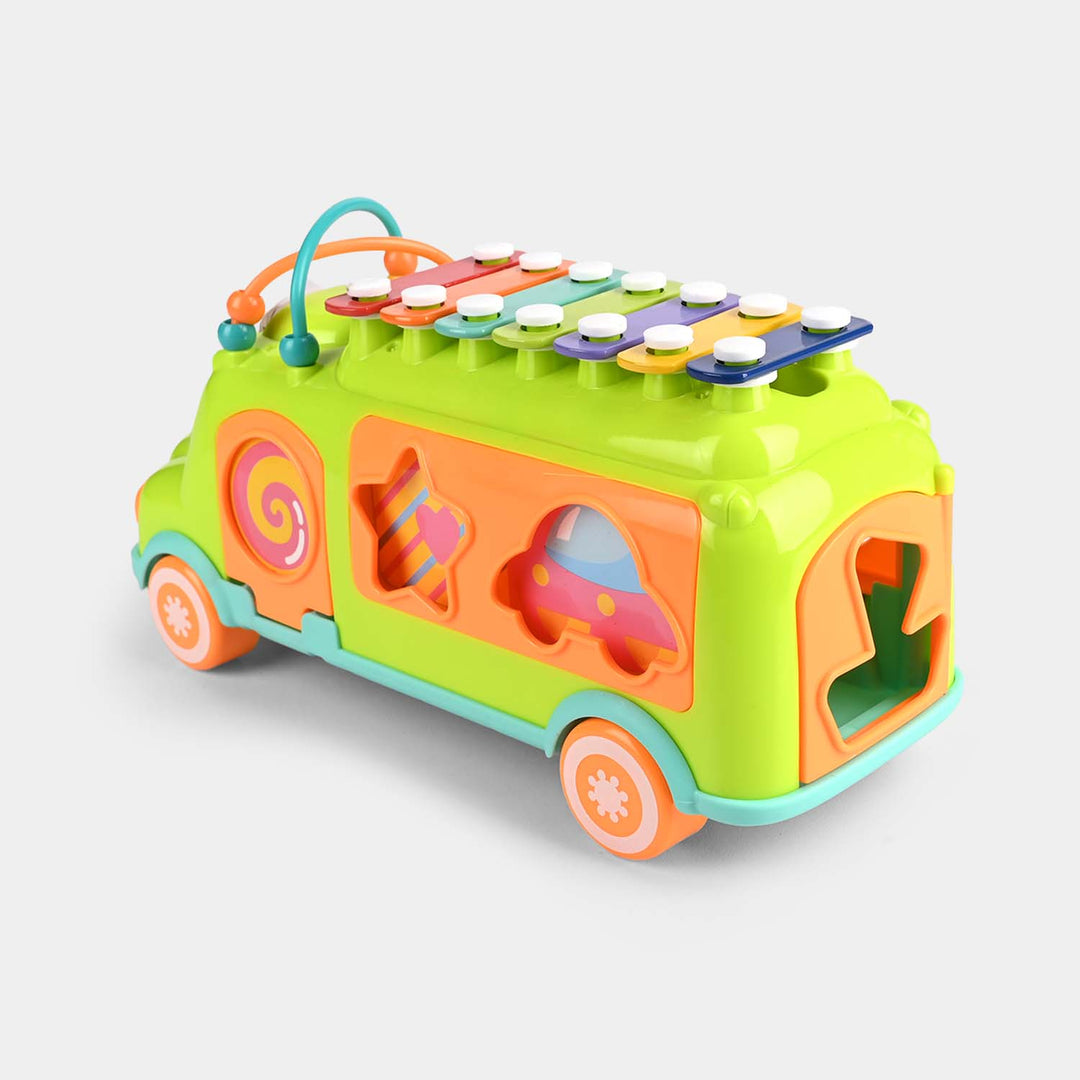 Educational Musical Bus Xylophone Toy