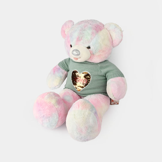 Bear Rainbow T-Shirt – 80cm Jumbo Plush Toy