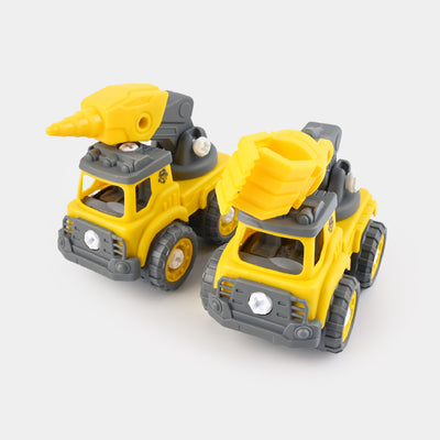 DIY Construction Truck Set | 4PCs