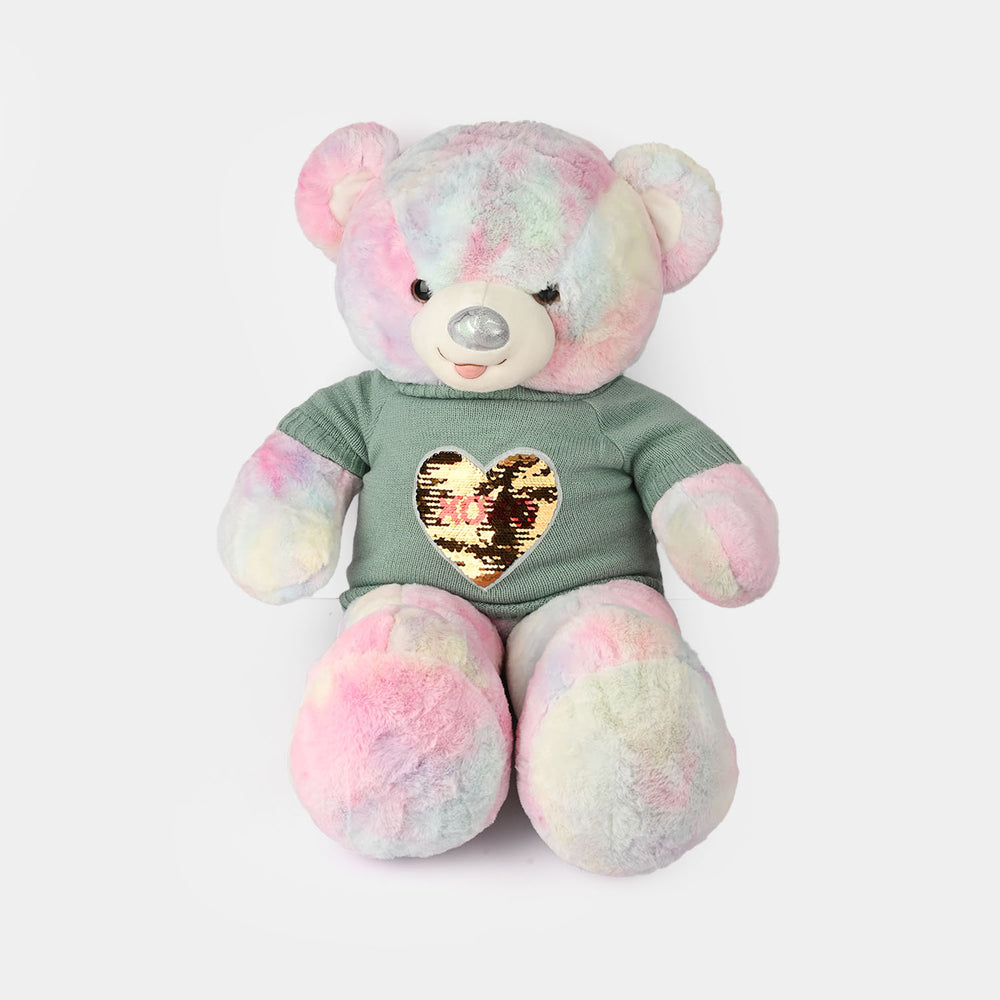 Bear Rainbow T-Shirt – 80cm Jumbo Plush Toy