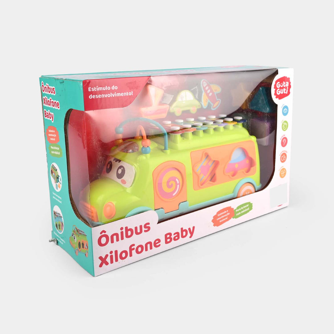 Educational Musical Bus Xylophone Toy