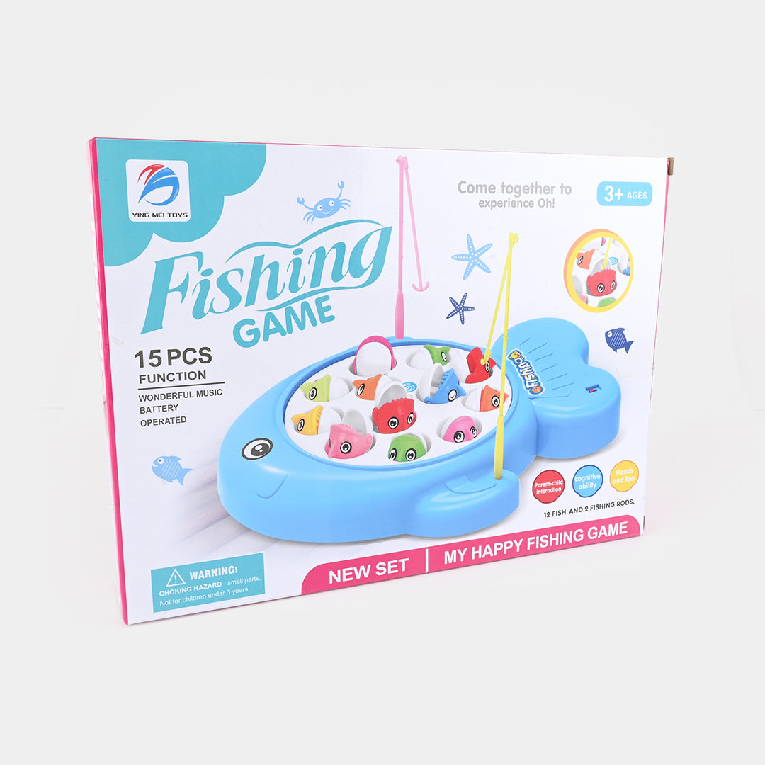 Electric Fun Musical Fishing Game For Kids