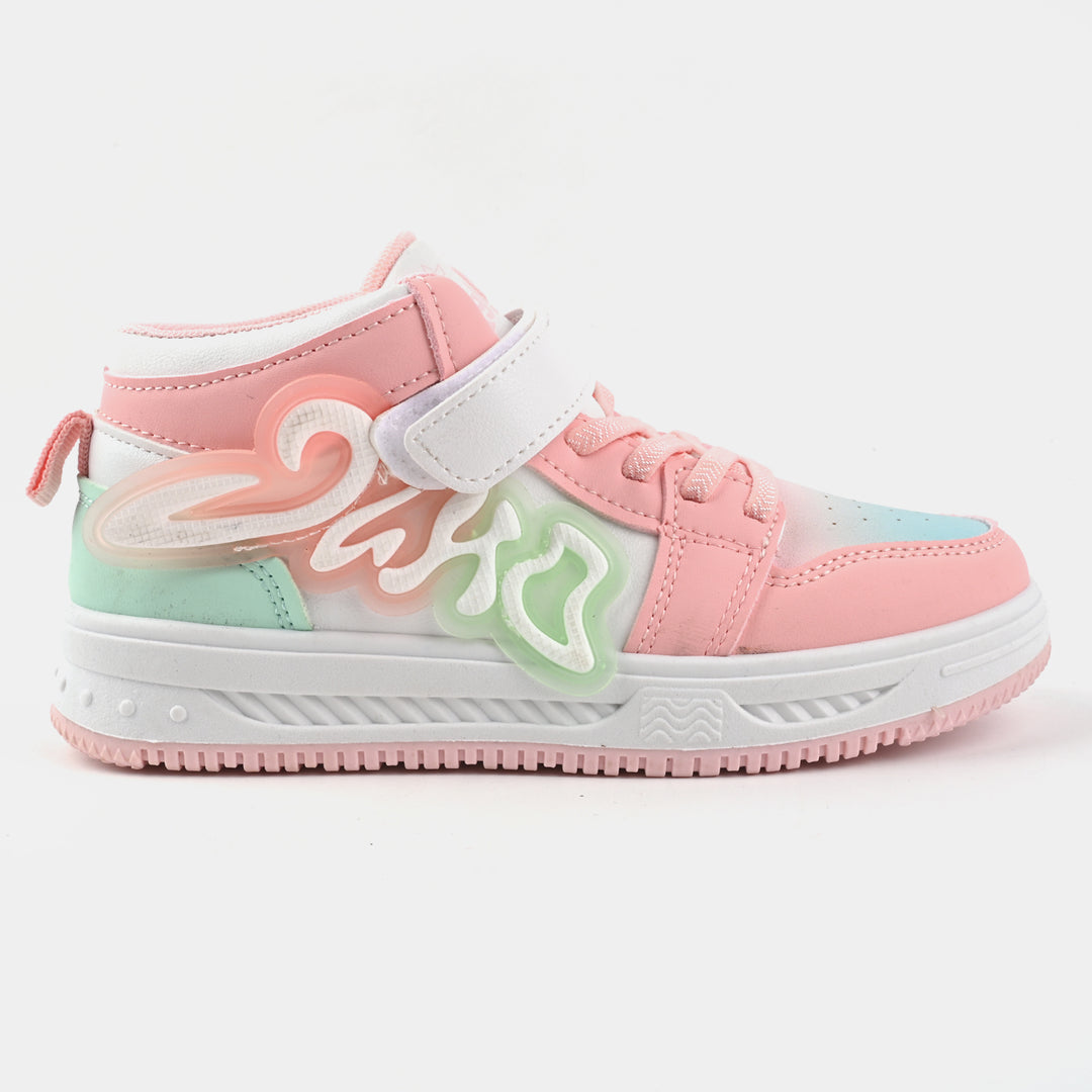 Girls Sneakers 2379-Pink