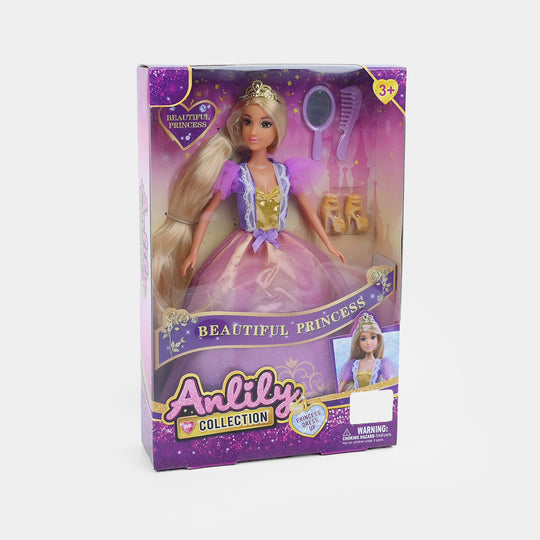 11.5" Lovely Fashion Doll with Accessories Set
