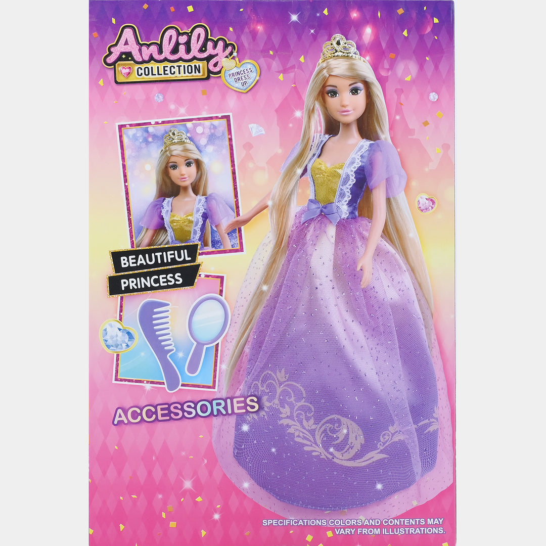 11.5" Lovely Fashion Doll with Accessories Set