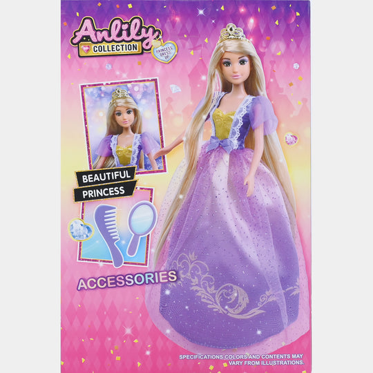 11.5" Lovely Fashion Doll with Accessories Set