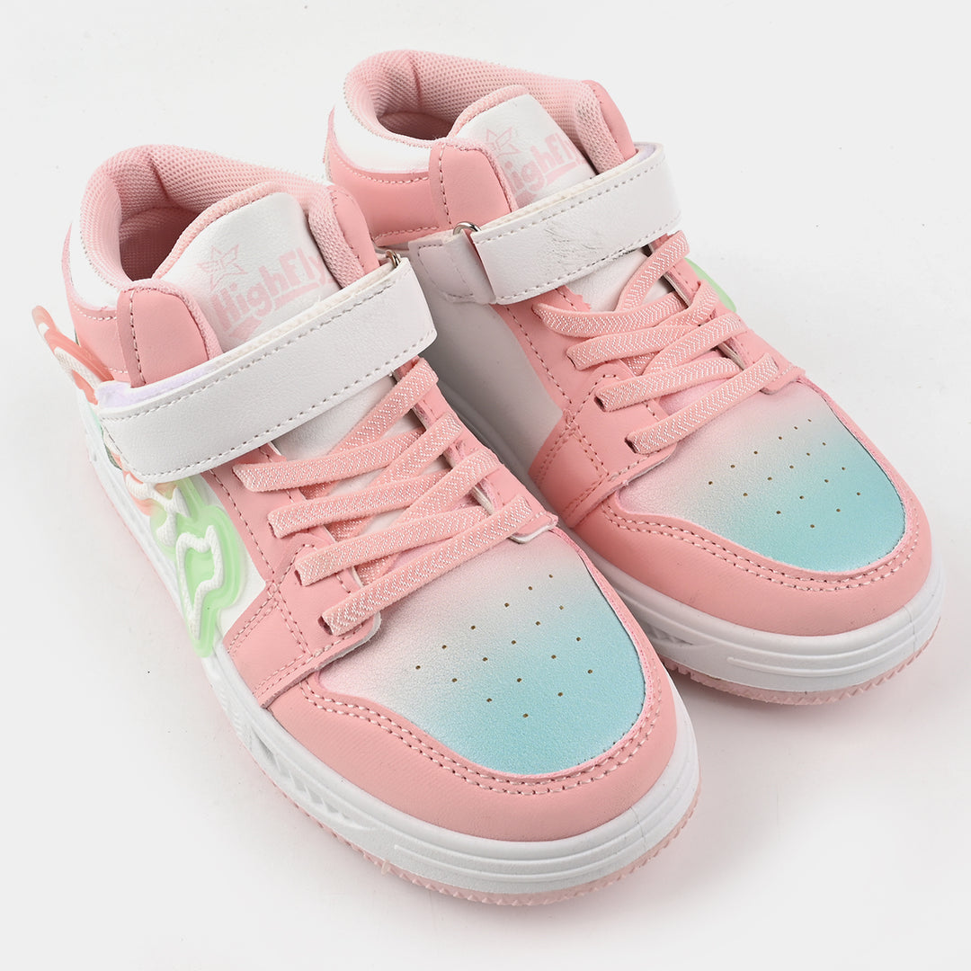 Girls Sneakers 2379-Pink