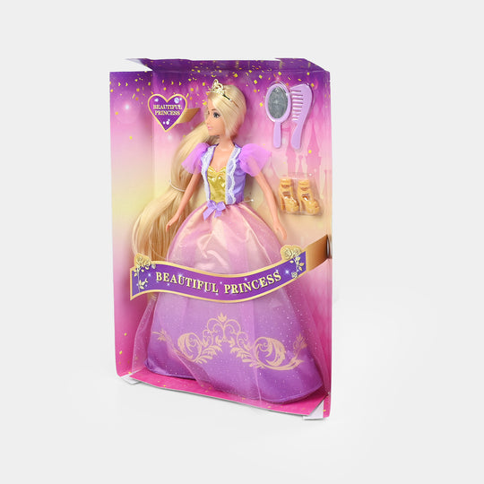 11.5" Lovely Fashion Doll with Accessories Set