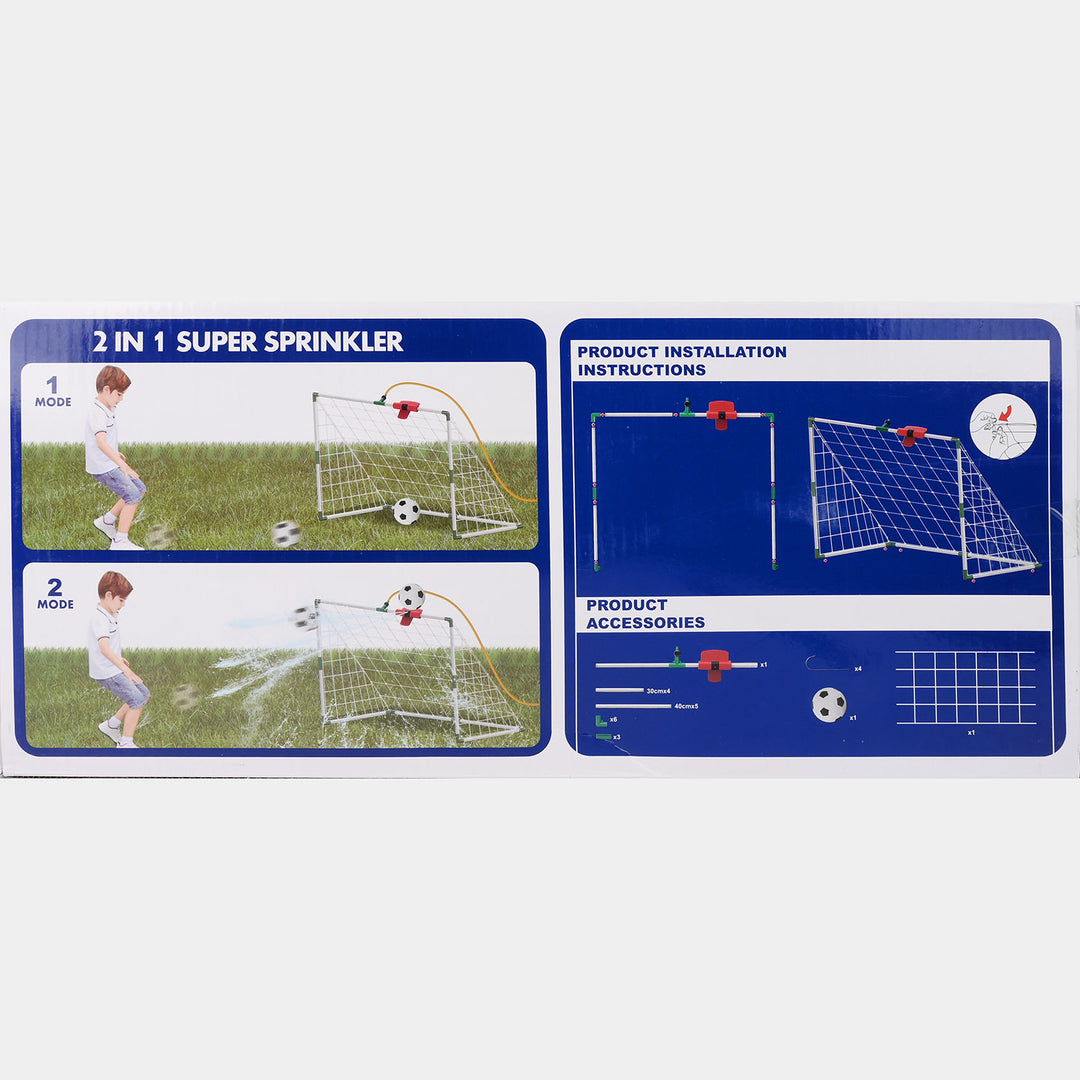2in1 Super Sprinkler Football Game