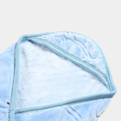 Deluxe Hooded Blanket - SKY BLUE