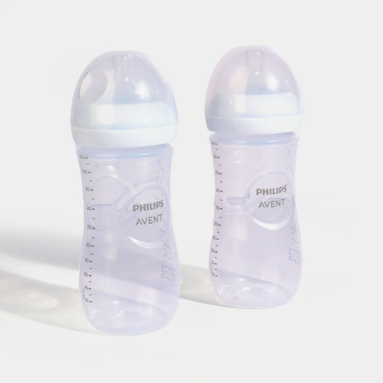 Pack of 2 Avent Feeder Natural Bottle 330Ml