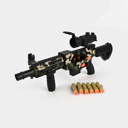 Action Packed Soft Dart Target Toy with Battery