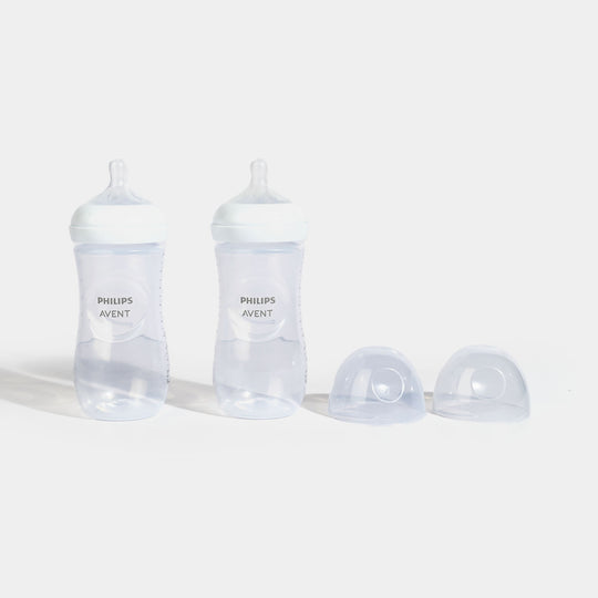 Pack of 2 Avent Feeder Natural Bottle 330Ml