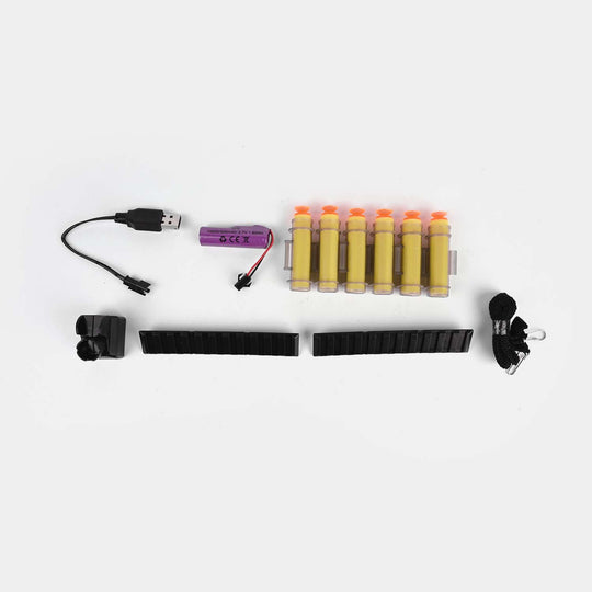 Action Packed Soft Dart Target Toy with Battery