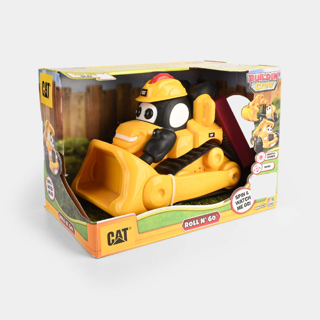 CAT Buildin' Crew Roll N' Go Bulldozer – Toy
