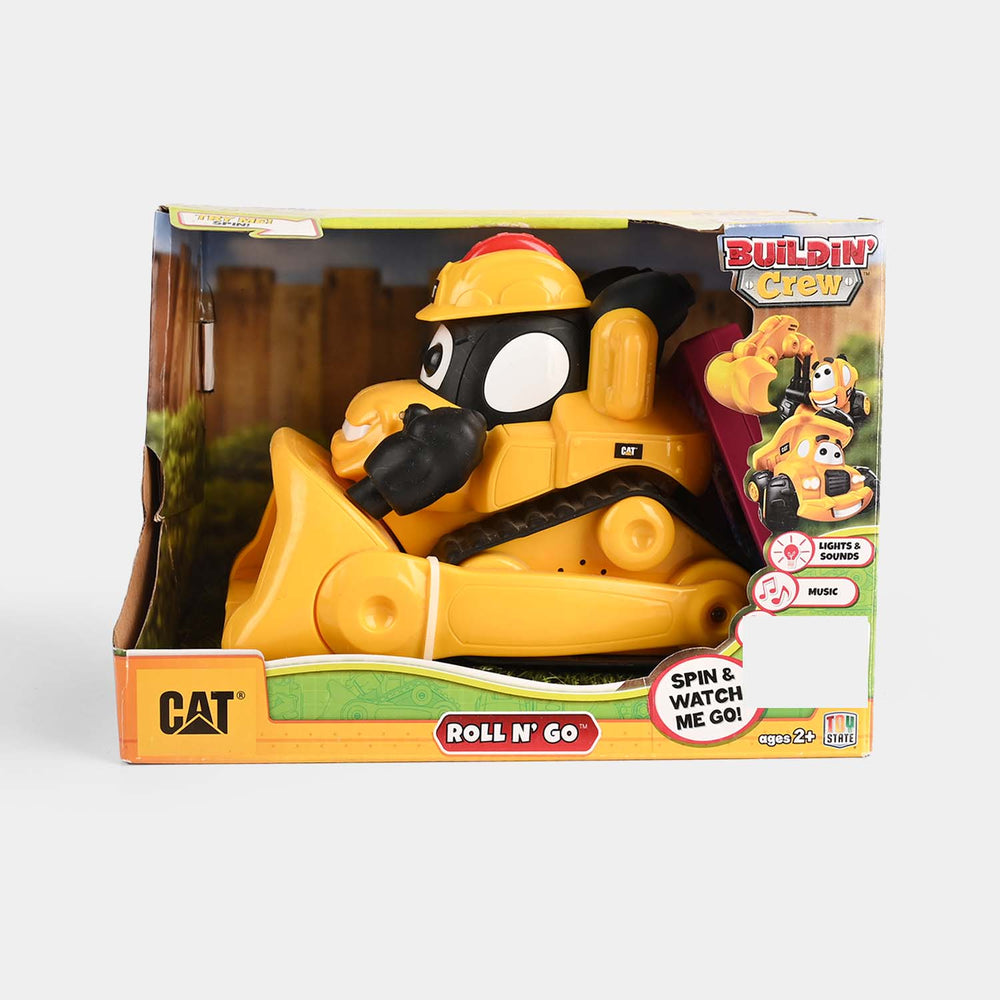CAT Buildin' Crew Roll N' Go Bulldozer – Toy