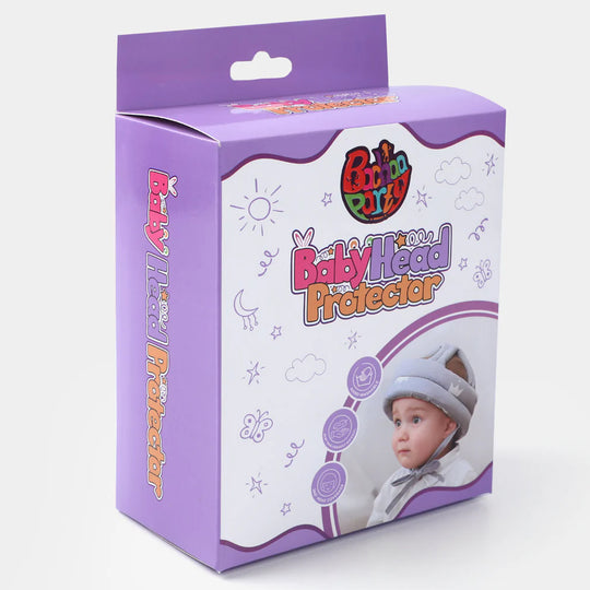 Head Protector For Baby-Purple