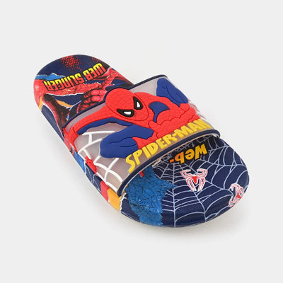 Boys Slipper 902-3-NAVY