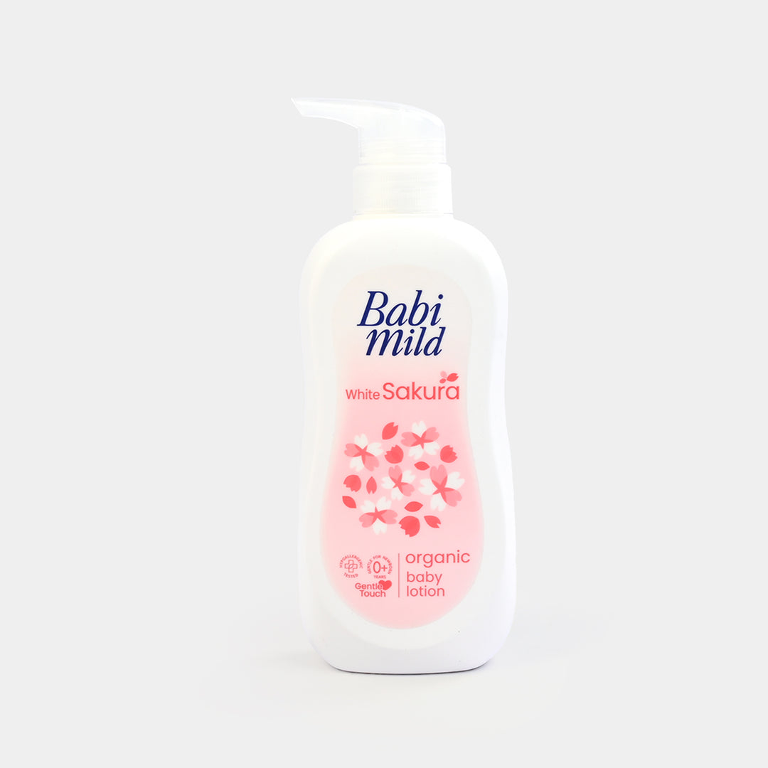 Babi Mild Lotion White Sakura Organic 350ml