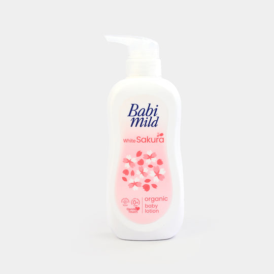 Babi Mild Lotion White Sakura Organic 350ml