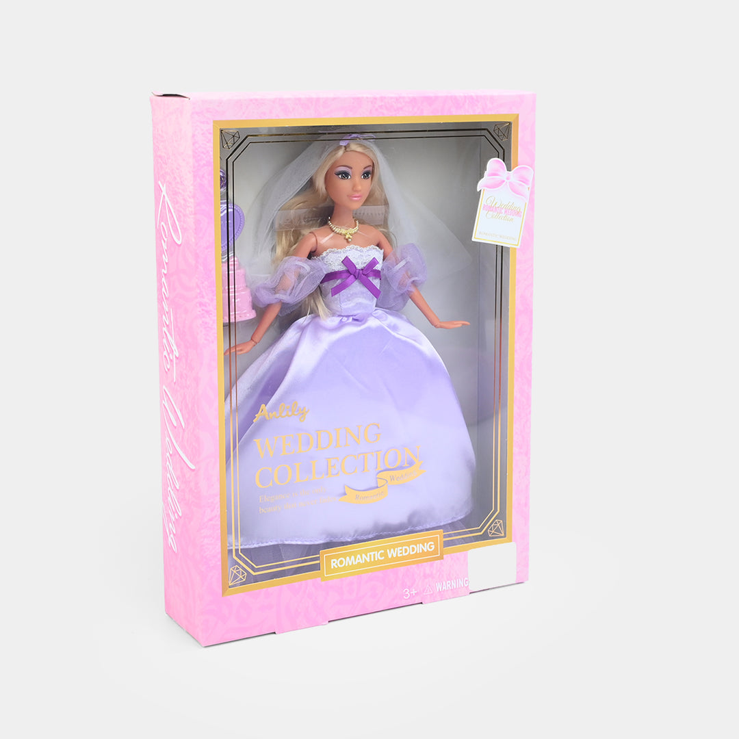 11.5" Lovely Fashion Doll with Accessories Set