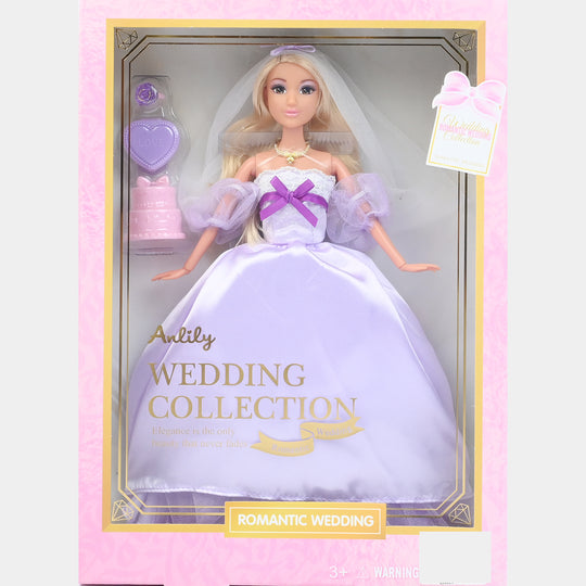 11.5" Lovely Fashion Doll with Accessories Set