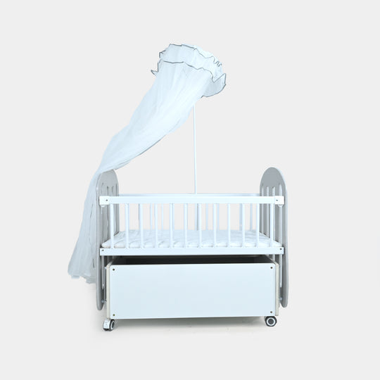Baby Wooden Swing Cradle | P270 Grey