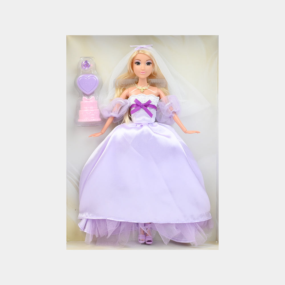 11.5" Lovely Fashion Doll with Accessories Set