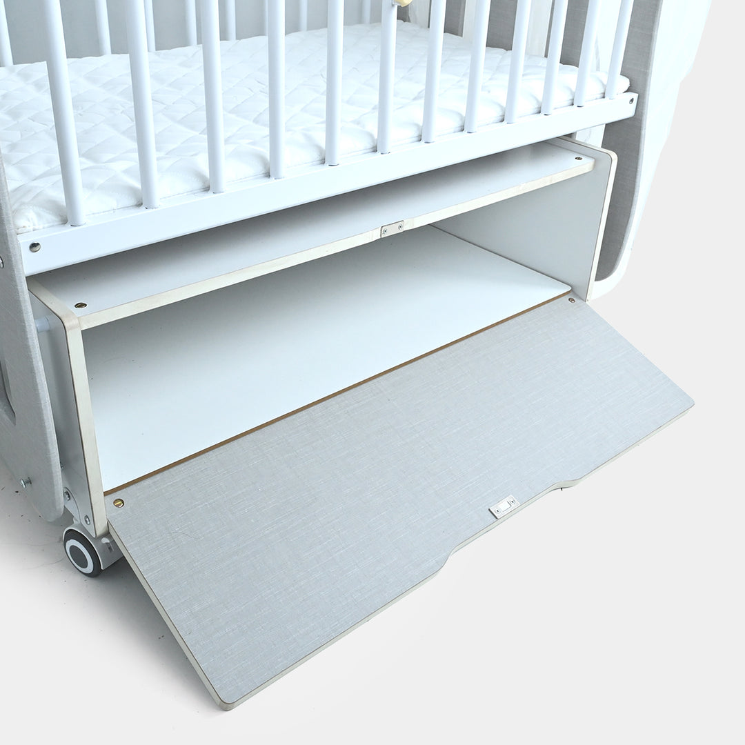 Baby Wooden Swing Cradle | P270 Grey