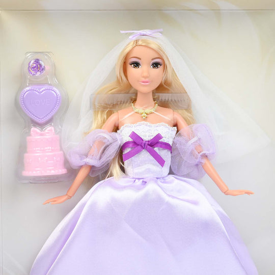 11.5" Lovely Fashion Doll with Accessories Set
