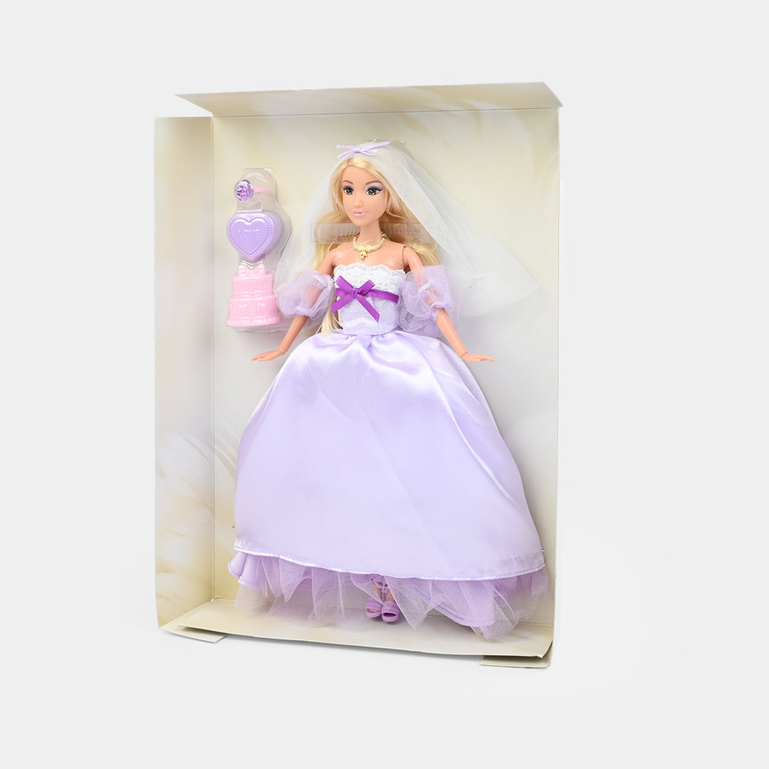 11.5" Lovely Fashion Doll with Accessories Set