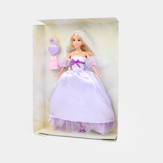 11.5" Lovely Fashion Doll with Accessories Set