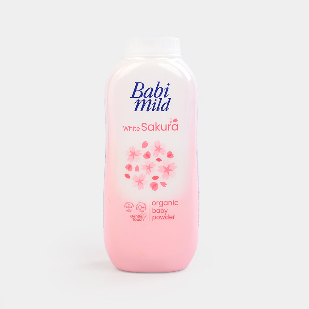 Babi Mild Baby Powder White Sakura 160gm